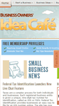 Mobile Screenshot of businessownersideacafe.com